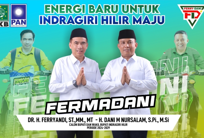 Hasil Polingkita, Ferryandi-Dani Pilihan Utama Masyarakat Inhil