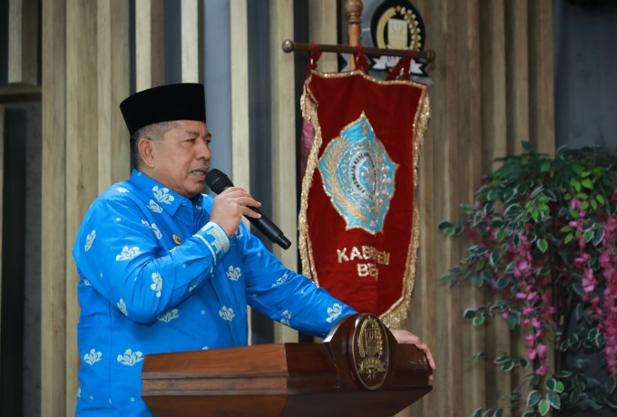 Ingin Adopsi Inovasi Perpustakaan Multikultural Bekasi, Ketua TP PKK Bersama Bupati Berkunjung ke Desa Muktiwari