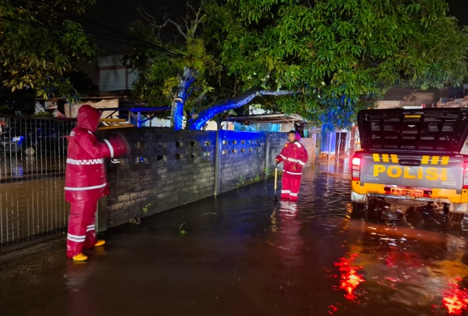 Cuaca Ekstrem, Polres Karimun  Siagakan Patroli Bencana