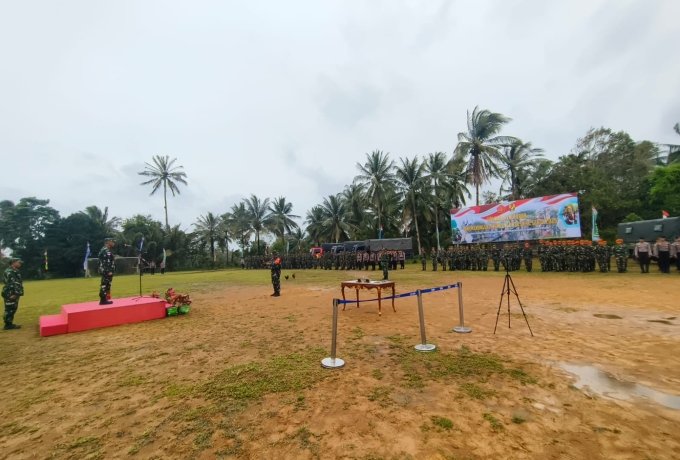 Danrem 033/WP Resmi Tutup TMMD ke-123 di Natuna : Manfaat Besar bagi Masyarakat