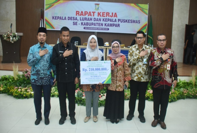 Wakil DPRD Kampar, Zulpan Azmi Hadir Rapat Kerja Bersama Stakeholder Kampar