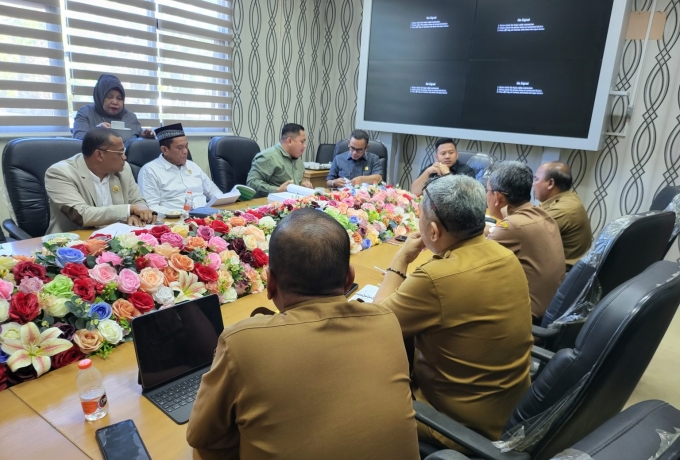 Pansus 1 DPRD Kampar Gelar Rapat Bahas LKPJ Bupati