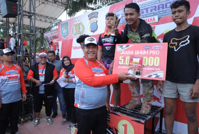 Kejurnas Grasstrack 2025 Sukses, Bupati Asahan Ingin Berkelanjutan