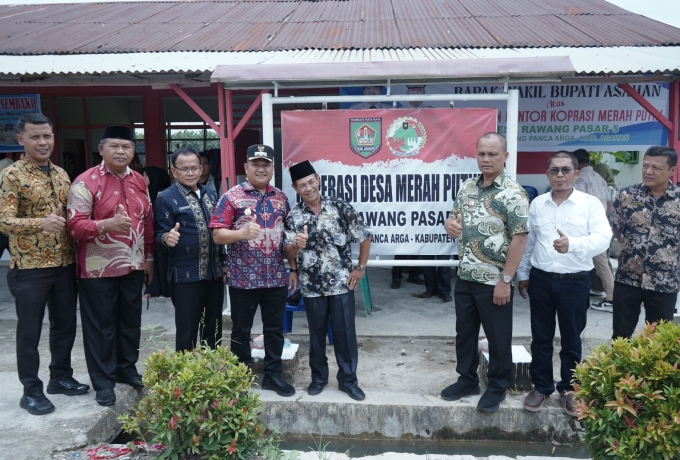 Koperasi Merah Putih Desa Rawang Pasar 5 Diresmikan, Wujud Program Nasional