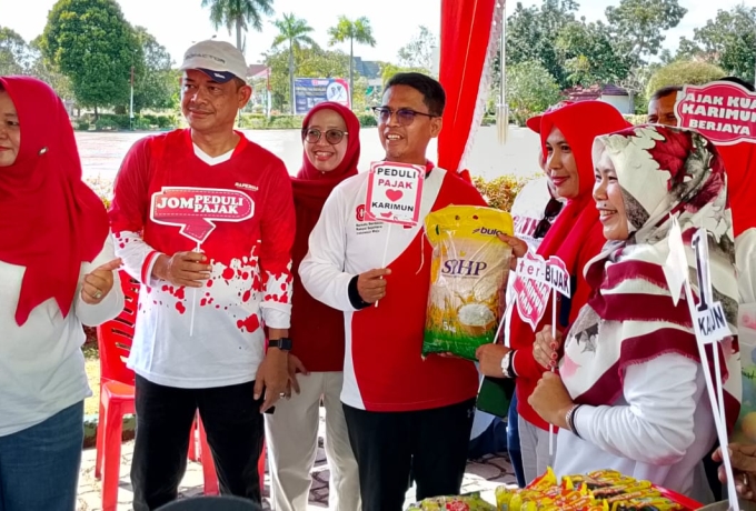 Bupati Karimun Iskandarsyah Launching Roadshow Pelayanan Pajak Daerah