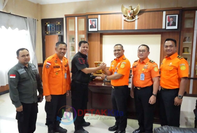 Bupati Kuansing Terima Audiensi Basarnas, Bahas Penguatan Layanan Pencarian dan Pertolongan