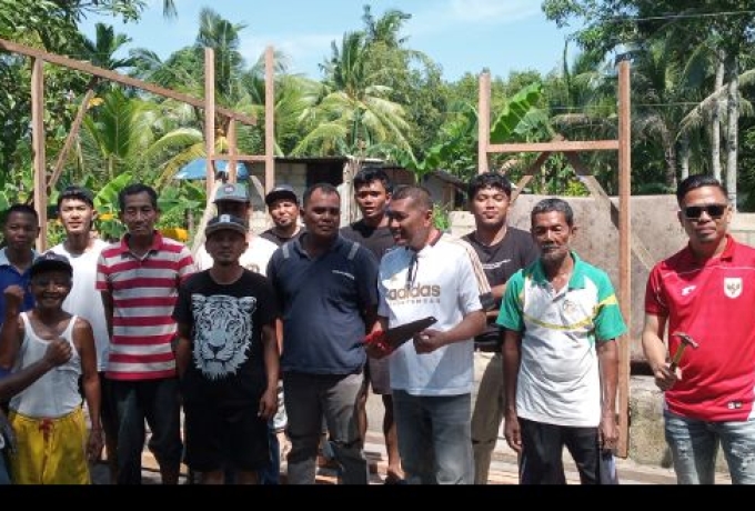 Wabup Karimun Rocky Marciano Bawole Tinjau Rumah Warga Korban Puting Beliung