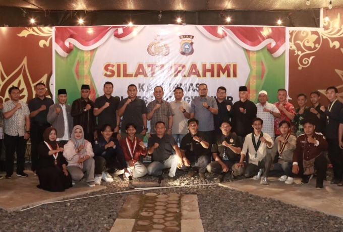 Silaturahmi Kamtibmas Polres Inhil, Forkopimda, Tokoh Masyarakat ,Mahasiswa dan Media: Perkuat Sinergi untuk Harkamtibmas