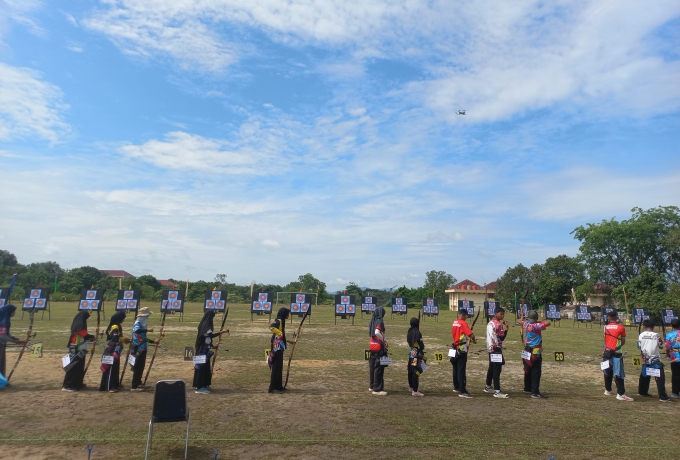Kontingen Perpani Kampar Siap Bertarung di Kejurprov Panahan Riau VII