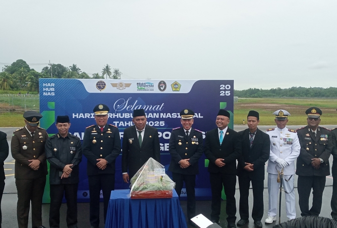 Wabup  Rocky Jadi Irup Harhubnas di Bandara RHA Karimun