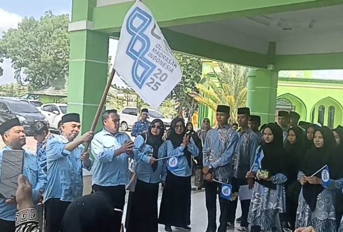 Kontingen Kampar Siap Berlaga di OMI Riau 2025, Kemenag Lepas dengan Penuh Kebanggaan