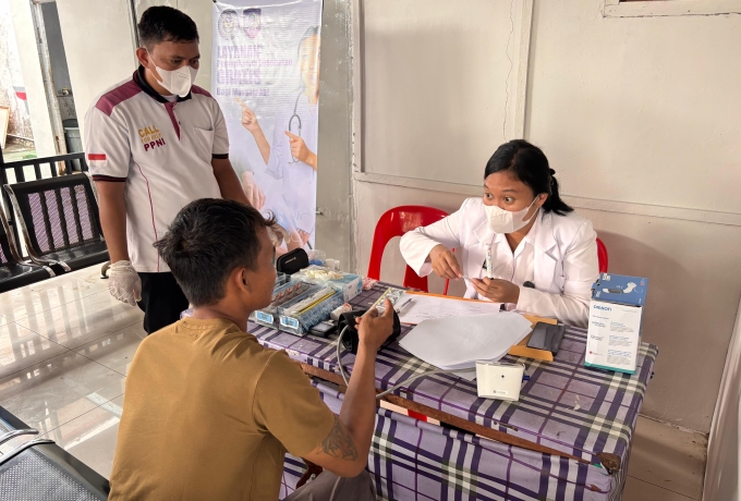 Sambut HUT Imipaspas, Lapas Bagansiapiapi Gelar Pemeriksaan Kesehatan Gratis untuk Warga