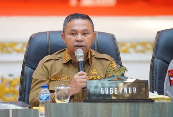 Gubernur Wahid Resmikan Rumah Layak Huni di Sungai Geniot Dumai