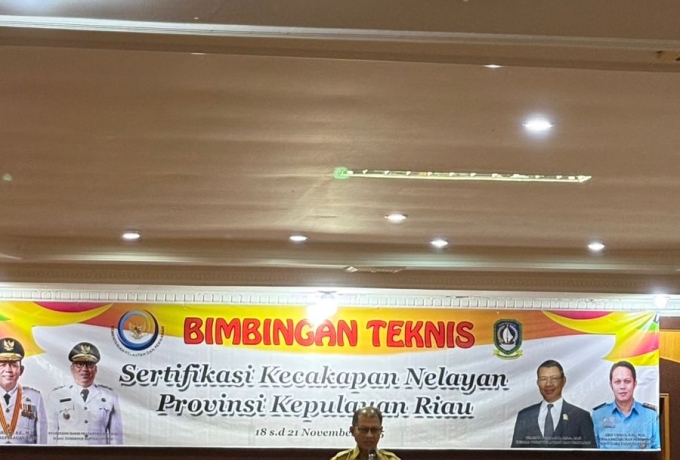 DKP Kepri Gelar Bimtek Sertifikasi Nelayan: 180 Peserta Dibekali Kompetensi dan Keselamatan Melaut