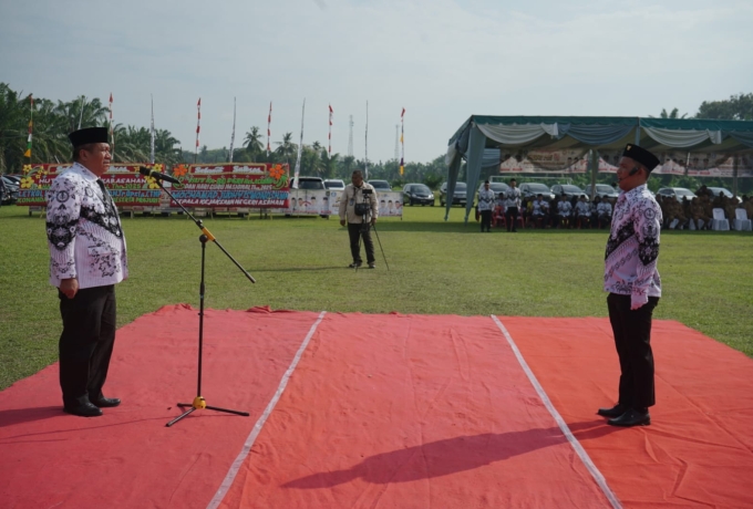 Hari Guru Nasional 2025, Bupati Asahan Tegaskan Guru sebagai Pondasi Generasi Emas