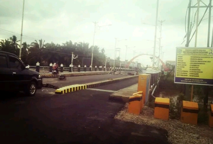 Komit Benahi Ibu Kota, PUPR Rohul Gerak Cepat Rehab Jembatan Batang Lubuh Satu