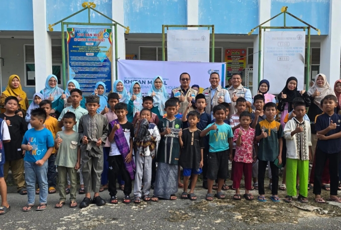 Anak Saleh, Sehat, dan Berani: YBM PLN UPT Pekanbaru Hadir Lewat Program Khitan Massal