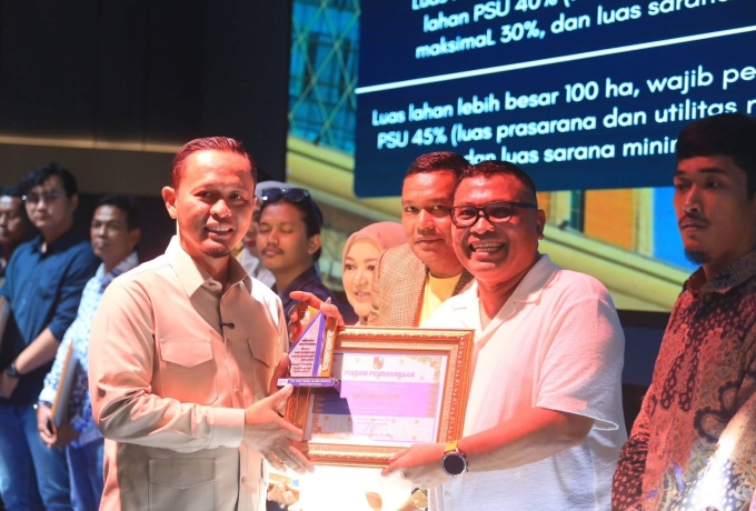 Pemko Serah Terima PSU dari 16 Developer