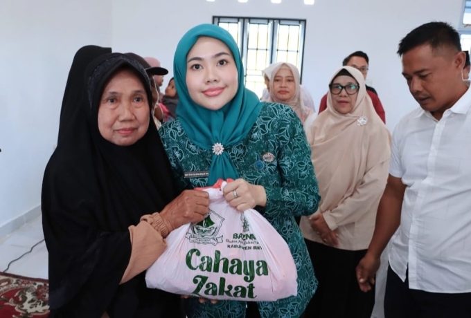 Hafizha Distribusikan Paket Sembako Dhuafa dan Stunting di Tanjung Uban Timur