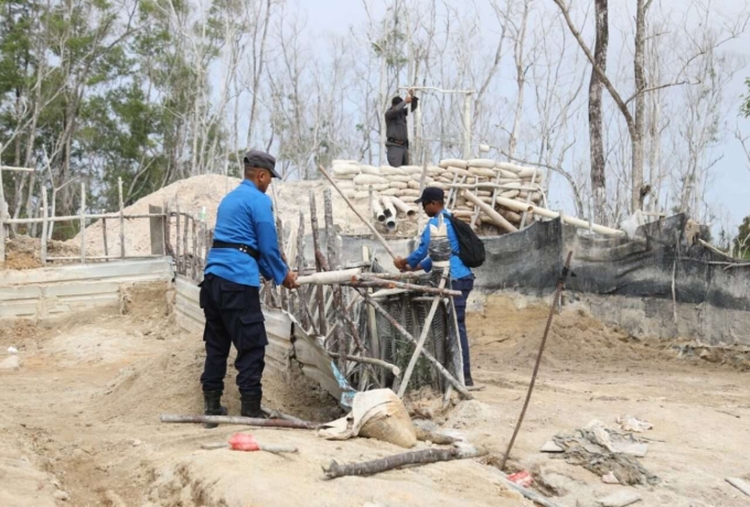 Ditpam BP Batam Bersama TNI dan Polri Tertibkan Tambang Pasir Ilegal di KKOP Bandara