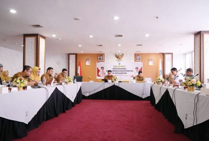 Diskominfo Gelar Rakor Dinas Komunikasi dan Informatika se-Kepri