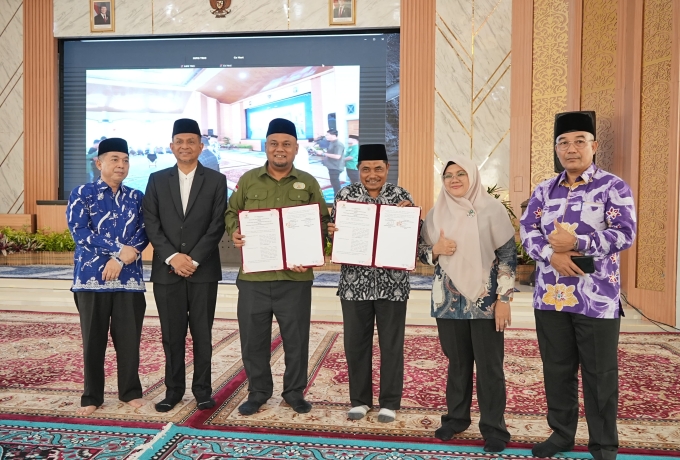 Bupati Siak Dukung Gerakan Wakaf Tunai Dorong Pembangunan Rumah Singgah Kesehatan
