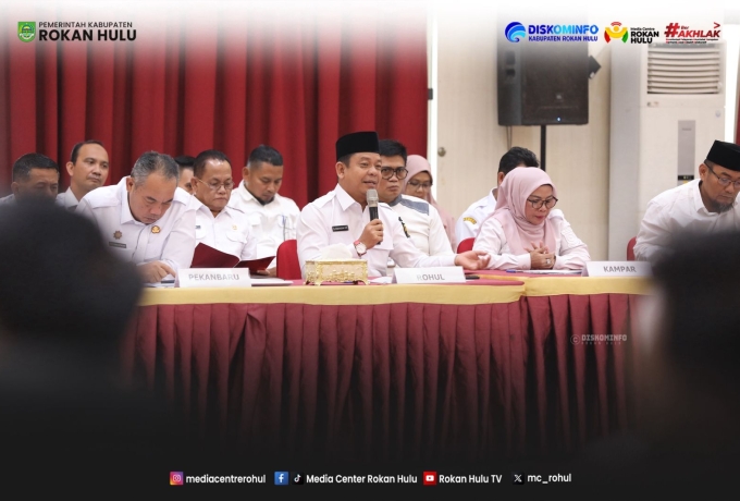 Wabup Syafaruddin Poti Hadiri High Level Meeting Provinsi Riau Guna Perkuat Sinergi Pengendalian Inflasi Selama Bulan Ramadhan