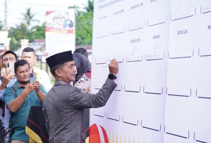 DPRD Kampar Dukung Penguatan Satgas Anti Narkoba, Misharti Pimpin Apel Kesiapan