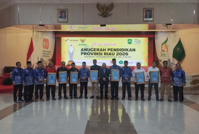 Tahun Ketiga Digelar, Anugerah Pendidikan Riau 2026 Beri Apresiasi Guru dan Siswa Berprestasi