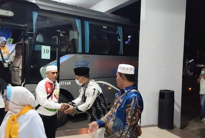 Dua Jamaah Masih Dirawat, 430 Jamaah Haji Kampar Sudah Kembali ke Tanah Air