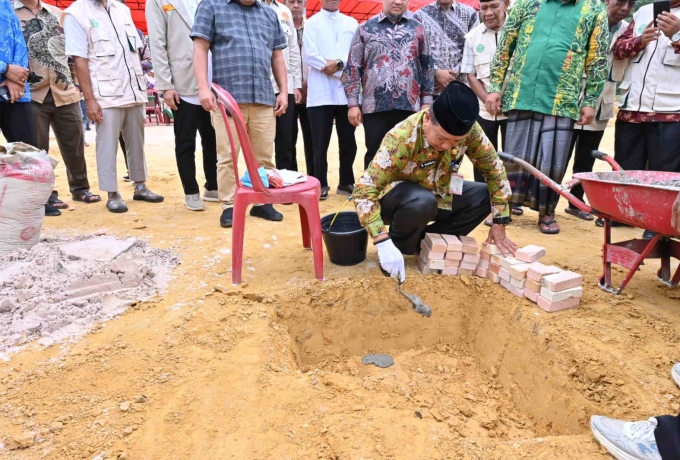 Pemkab Bengkalis Dukung Pembangunan Masjid Al-Faruq Muhammadiyah