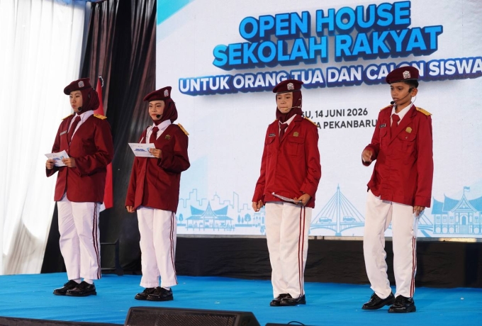 Tiga Sekolah Rakyat Beroperasi di Riau, Satu Lagi Menyusul