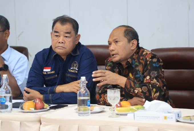 Perkuat Sinergi Kelistrikan di Provinsi Riau, DPD RI Kunjungi PLN Group Regional Riau