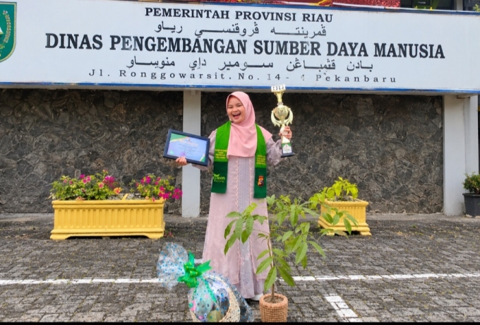 Queen Khumairah Setiawan, Siswi SDIT Al-Huda yang Konsisten Ukir Prestasi
