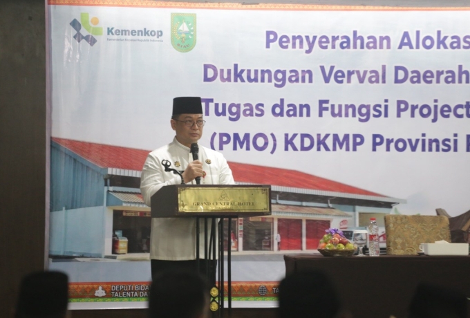Pemprov Riau Percepat Verifikasi KDKMP, Kampar Dapat Alokasi Anggaran Rp787,13 Juta