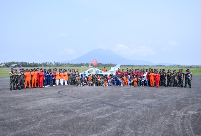 Lanud RSA Hadirkan Karnaval Rafale, Tanamkan Cinta Dirgantara Sejak Dini