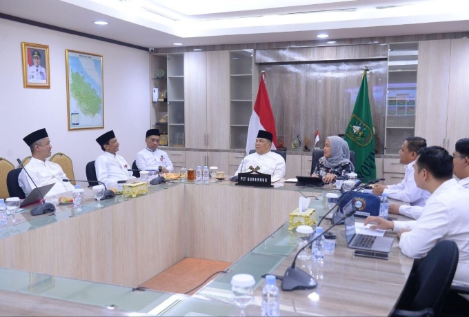 KADIN Jajaki Pengembangan Pelabuhan Buruk Bakul, Pemprov Riau Dorong Penguatan Perdagangan Regional