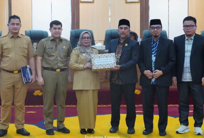 DPRD Kampar Sampaikan Hasil Reses dan Mulai Bahas Ranperda APBD 2027