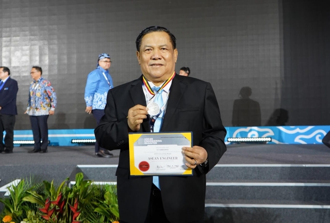 SF Hariyanto Jadi Gubernur Pertama di Indonesia Raih Gelar ASEAN Engineer