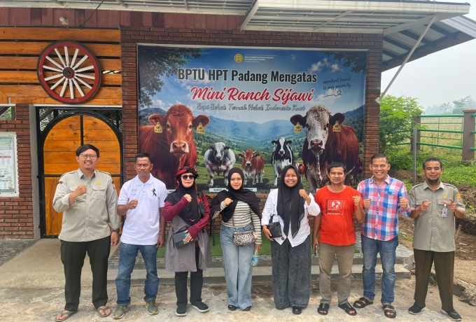 JMSI Kampar Kunjungi BPTU Padang Mengatas, Intip Peluang Pengembangan Peternakan