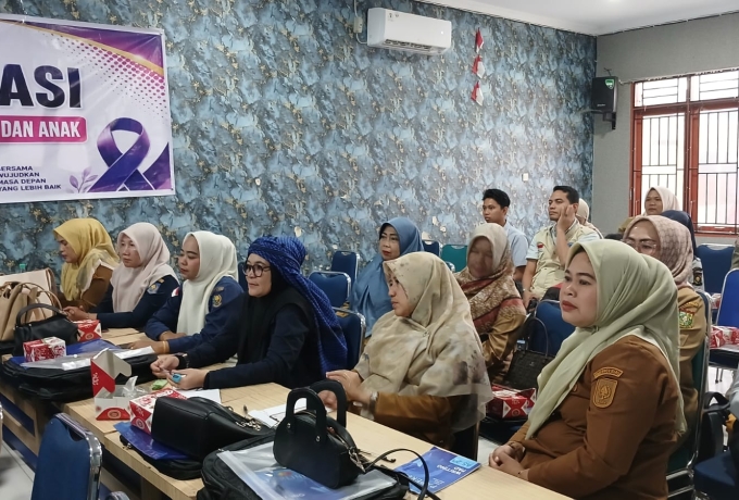 Ketua JMSI Kampar Hadiri Rakor pencegahan kekerasan Terhadap Perempuan dan anak