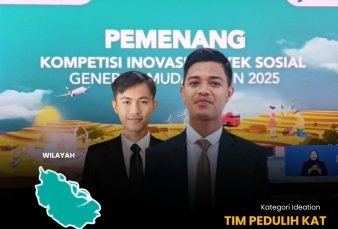 Putra Inhil, Robin S.I.P dan Herman Farmi S.P Raih Prestasi Gemilang di Kompetisi Inovasi Proyek Sosial PFmuda 2025