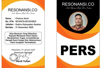 Stop Press Wartawan Media Resonansi.co, Chairun Amin
