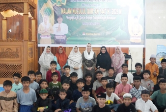 Anak-anak Turut Meriahkan Malam Nuzulul Qur’an yang Dihadiri Bupati Natuna