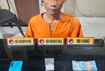 Polres Inhil Ungkap Kasus Peredaran Sabu, Seorang Pengedar Diamankan di Tembilahan