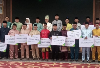 Wujudkan Pemerataan Ekonomi, Pemkab Karimun Lindungi 4.200 Pekerja Rentan Desa Lewat BPJS Ketenagakerjaan