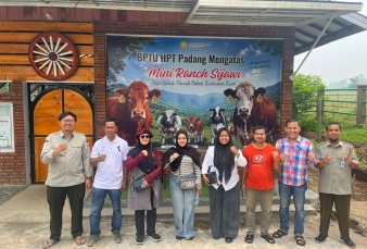 JMSI Kampar Kunjungi BPTU Padang Mengatas, Intip Peluang Pengembangan Peternakan